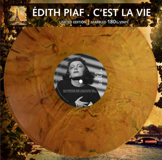 Edith Piaf – C’est La Vie - Marbled Vinyl LP Record