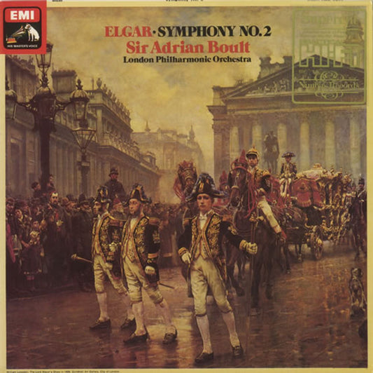 Edward Elgar Symphony No. 2 - Quad - Nimbus Supercut UK Vinyl LP