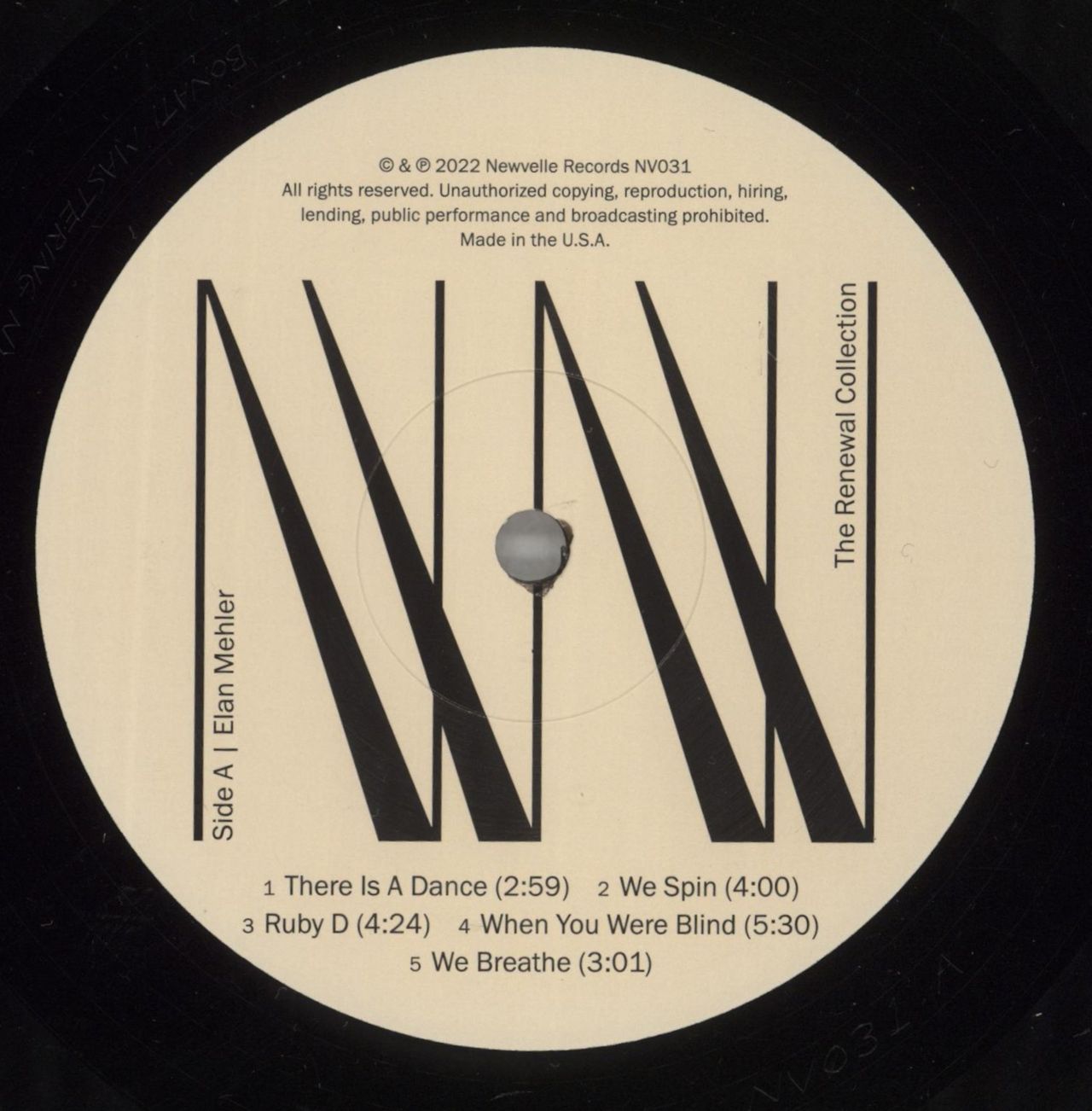 ELAN MEHLER There Is A Dance US Vinyl LP