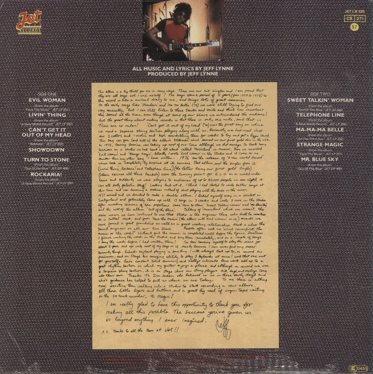 Electric Light Orchestra ELO's Greatest Hits - Shrinkwrap UK Vinyl LP