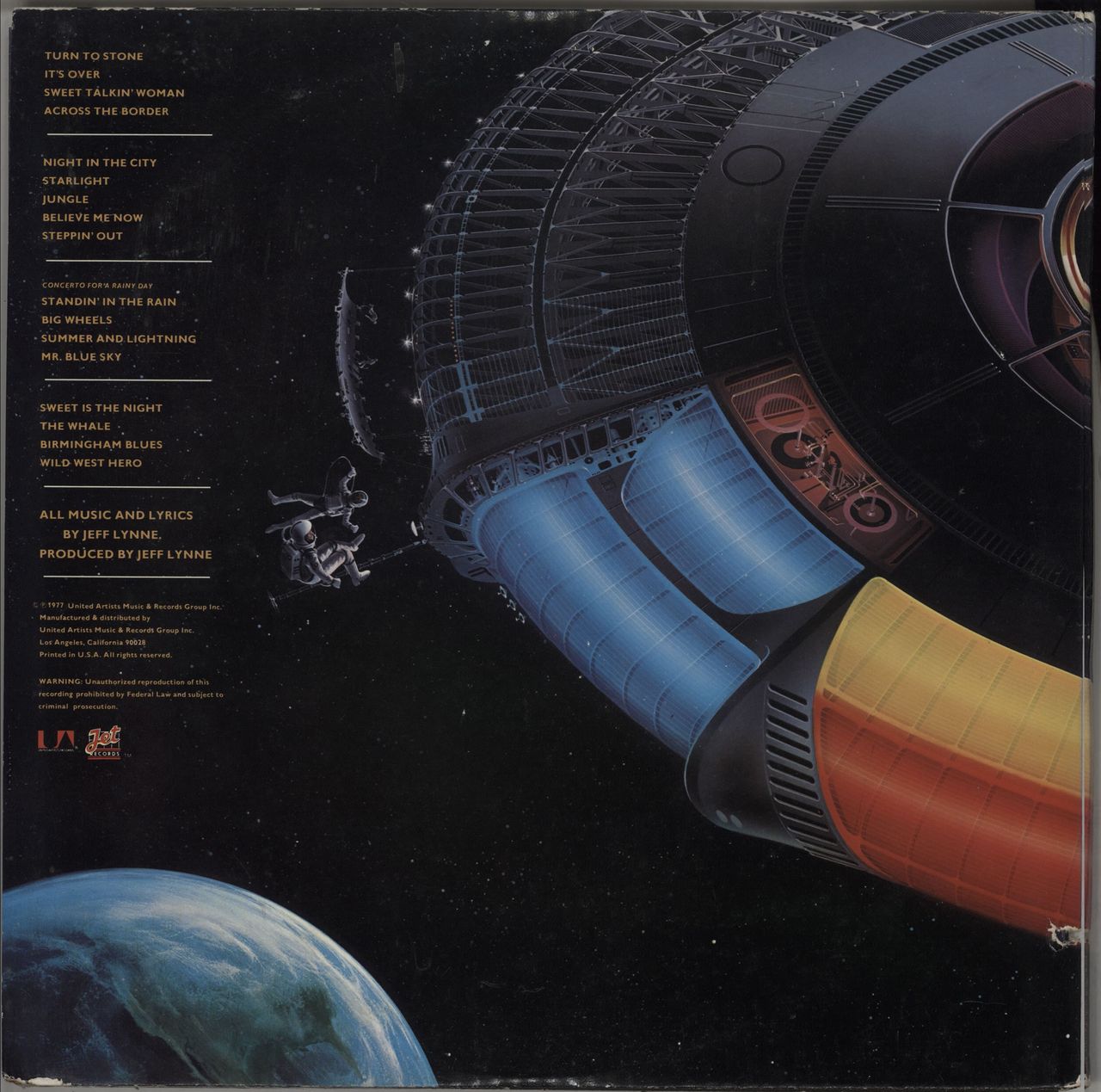 Electric Light Orchestra Out Of The Blue - Complete US 2-LP vinyl set