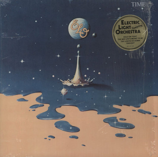 Electric Light Orchestra Time - Opened Shrink + Hype Sticker Dutch Vinyl LP