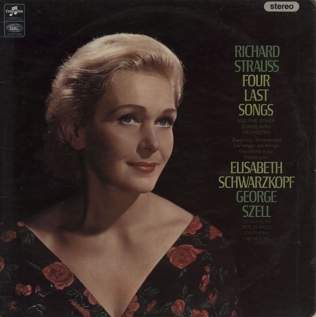 Elisabeth Schwarzkopf Richard Strauss: Four Last Songs - 1st UK Vinyl LP
