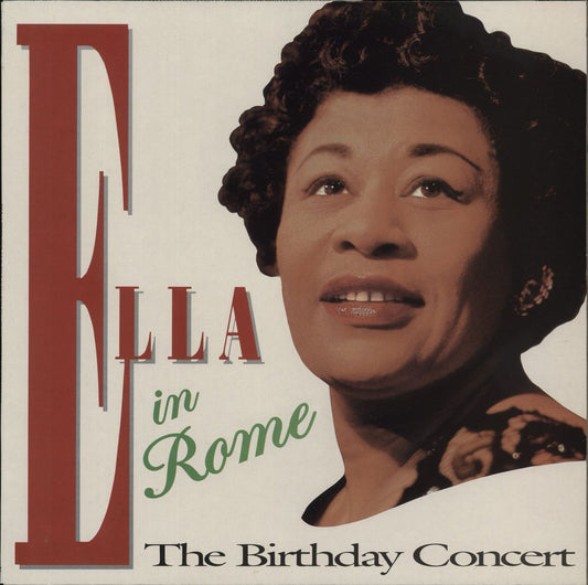 Ella Fitzgerald Ella In Rome - The Birthday Concert UK Vinyl LP
