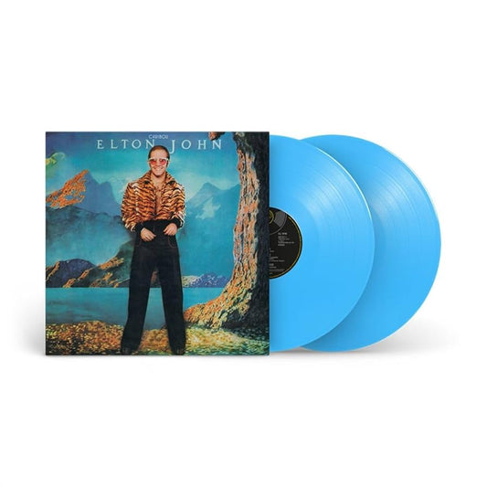 Elton John - Caribou - Sky Blue Vinyl LP Record