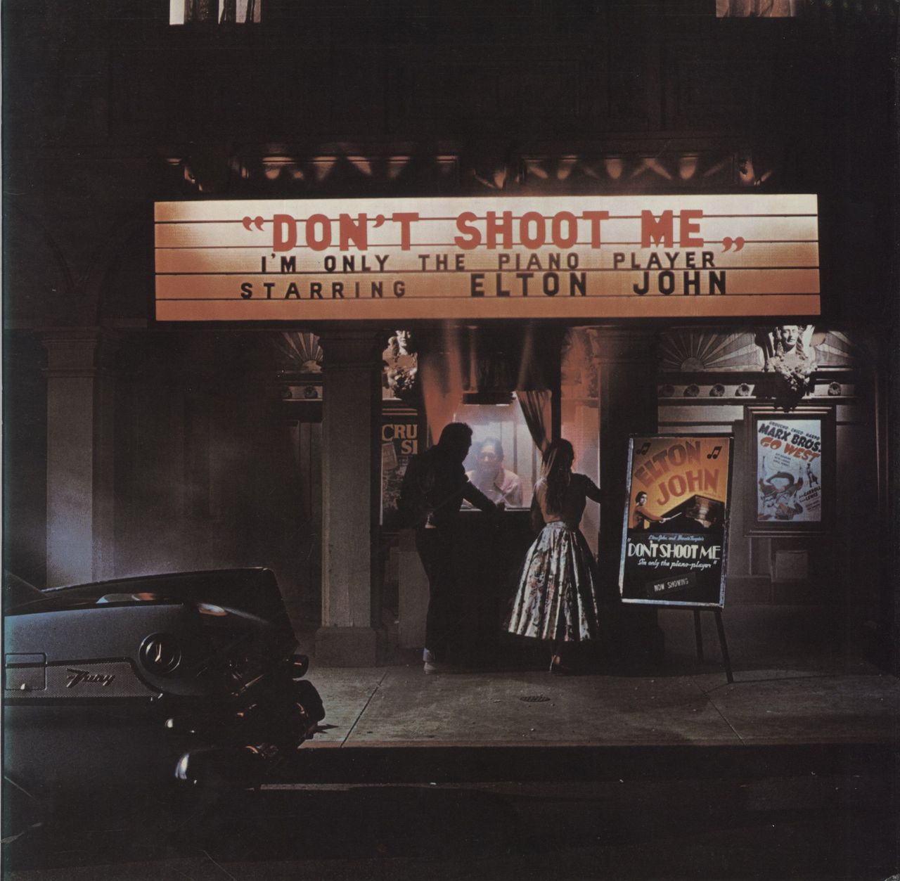 Elton John Don't Shoot Me - 1st - Blue - EX UK Vinyl LP