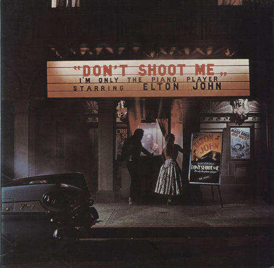 Elton John Don't Shoot Me - 1st - Blue - EX UK Vinyl LP