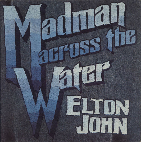 Elton John Madman Across The Water - 1st - Red UK Vinyl LP