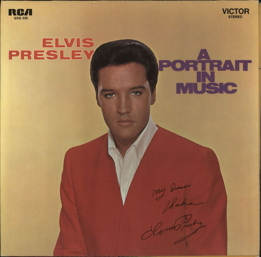 Elvis Presley A Portrait In Music - 2nd German Vinyl LP