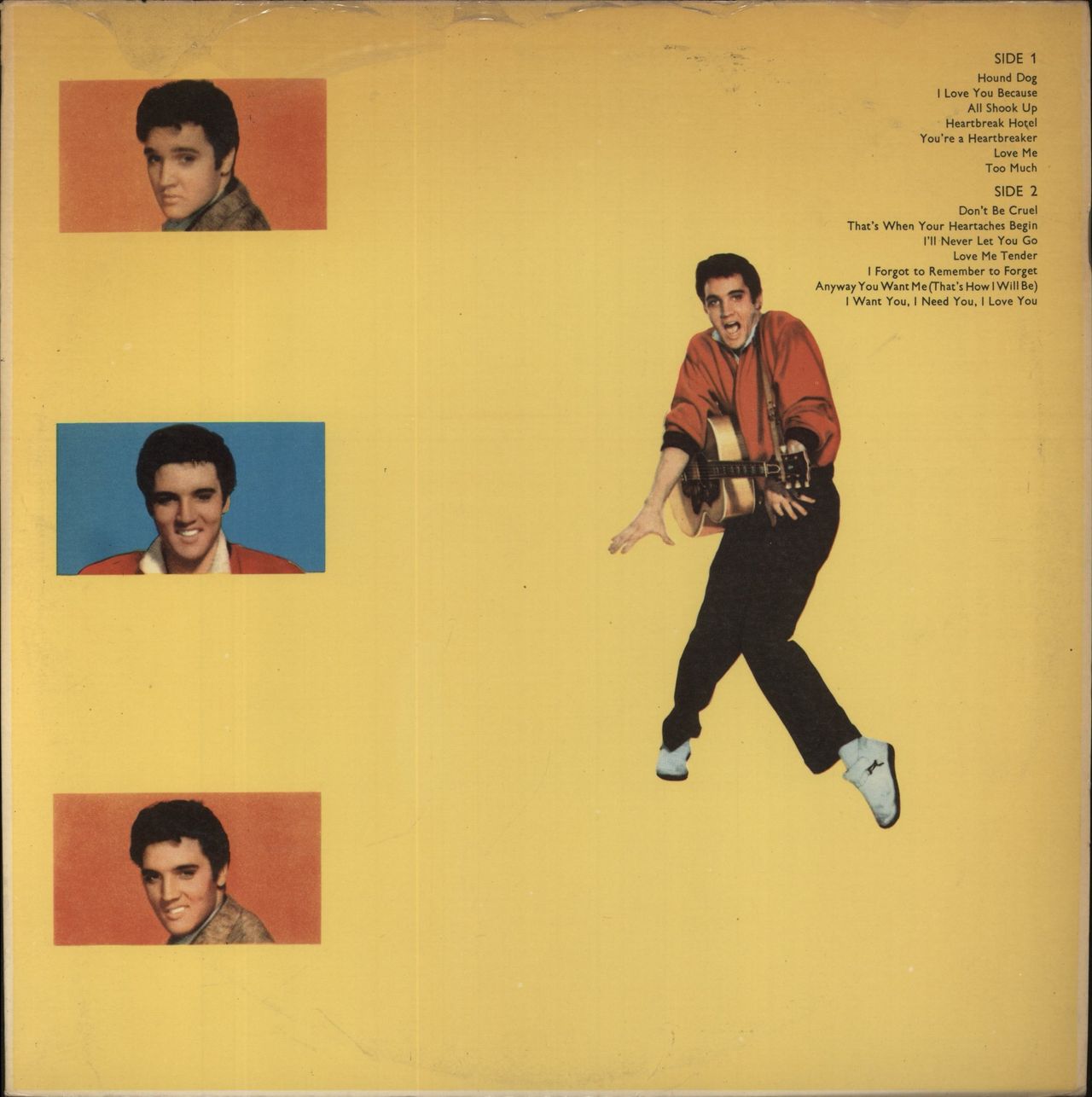 Elvis Presley Elvis' Golden Records - 1st - 4-page booklet - VG UK Vinyl LP