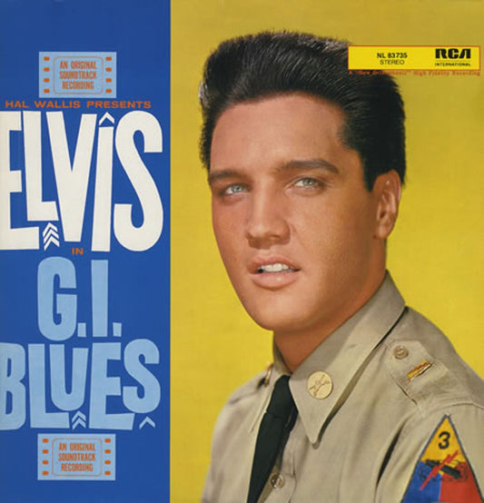 Elvis Presley G.I. Blues UK Vinyl LP