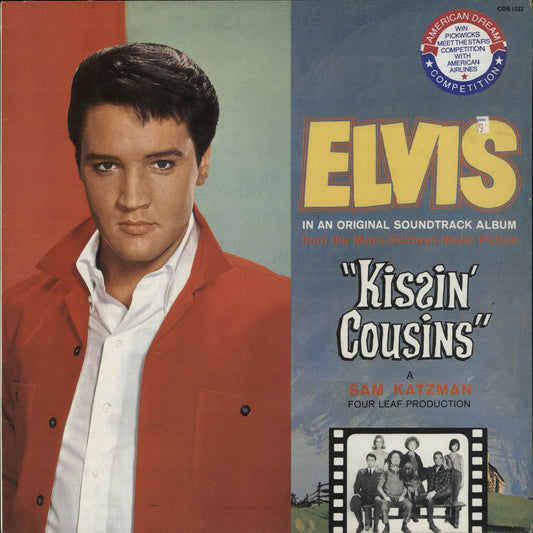 Elvis Presley Kissin' Cousins - Hype Stickered Sleeve UK Vinyl LP