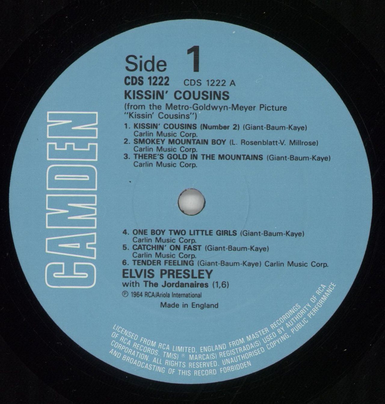 Elvis Presley Kissin' Cousins - Hype Stickered Sleeve UK Vinyl LP