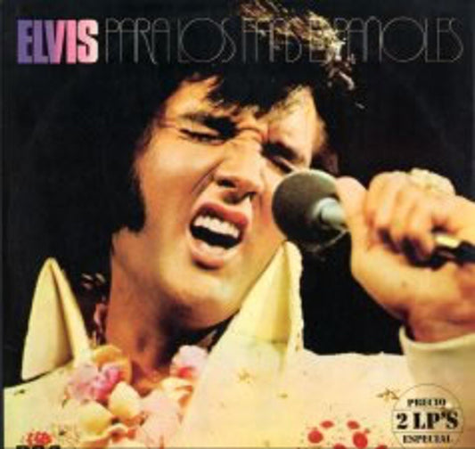 Elvis Presley Para Los Fans Espanoles Spanish 2-LP vinyl set