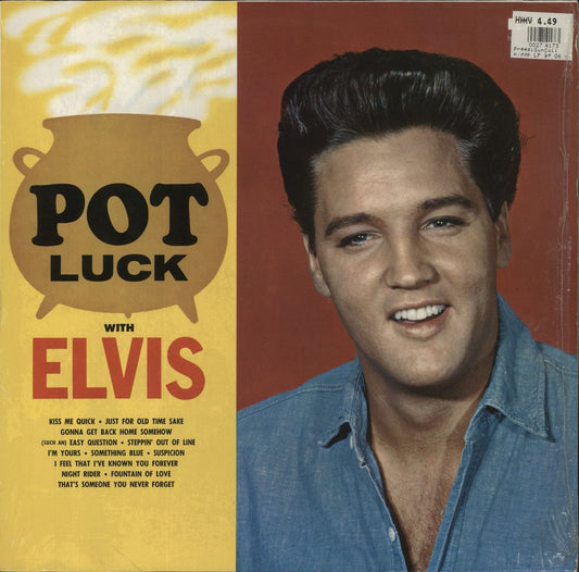 Elvis Presley Pot Luck - Shrink German Vinyl LP
