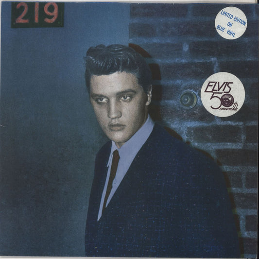 Elvis Presley Reconsider Baby - Blue Vinyl - Double stickered German Vinyl LP