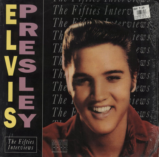 Elvis Presley The Fifties Interviews - Shrink UK Vinyl LP