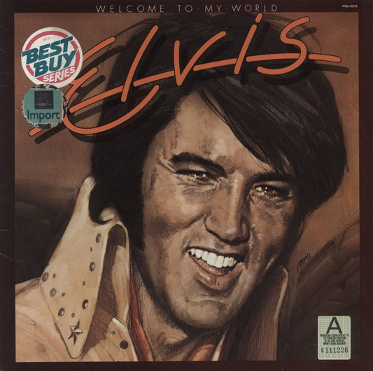 Elvis Presley Welcome To My World US Vinyl LP