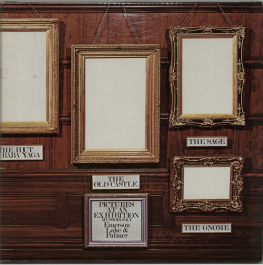 Emerson Lake & Palmer Pictures At An Exhibition German Vinyl LP