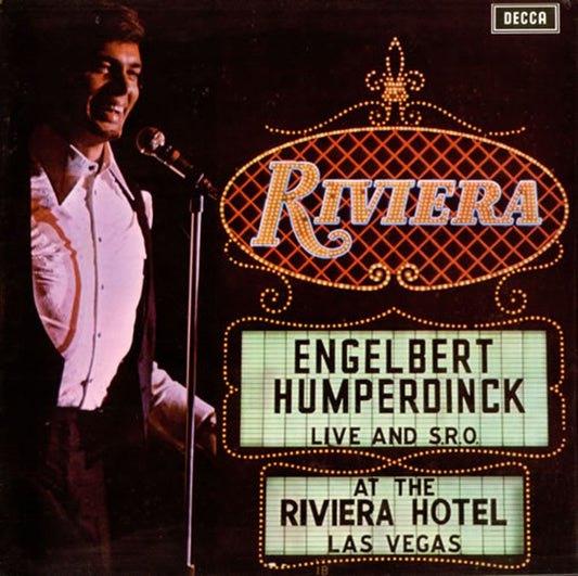 Engelbert Humperdinck (Singer) Live At The Riviera Hotel, Las Vegas UK Vinyl LP
