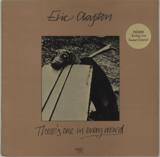 Eric Clapton There's One In Every Crowd + Insert + stickered UK Vinyl LP