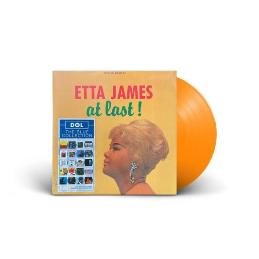 Etta James - At Last! - Orange Vinyl LP Record
