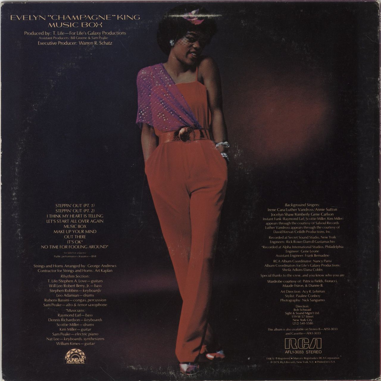 Evelyn 'Champagne' King Music Box US Vinyl LP
