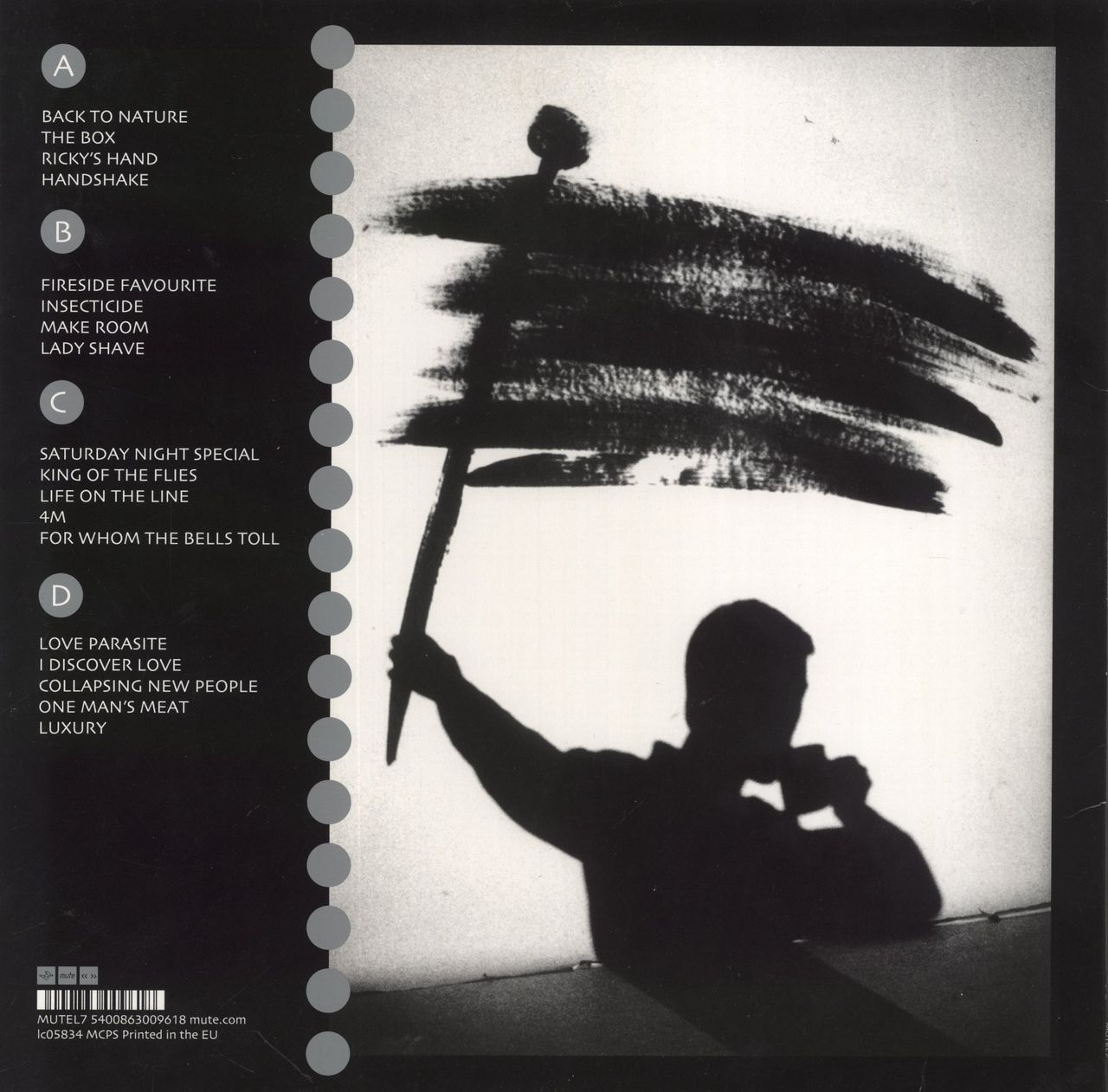 Fad Gadget The Best Of Fad Gadget UK 2-LP vinyl set