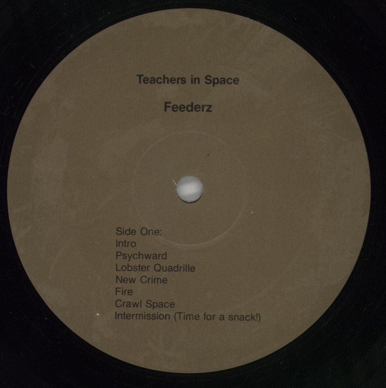 Feederz Teachers In Space + Sticker US Vinyl LP