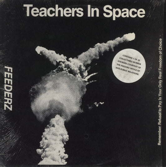 Feederz Teachers In Space + Sticker US Vinyl LP