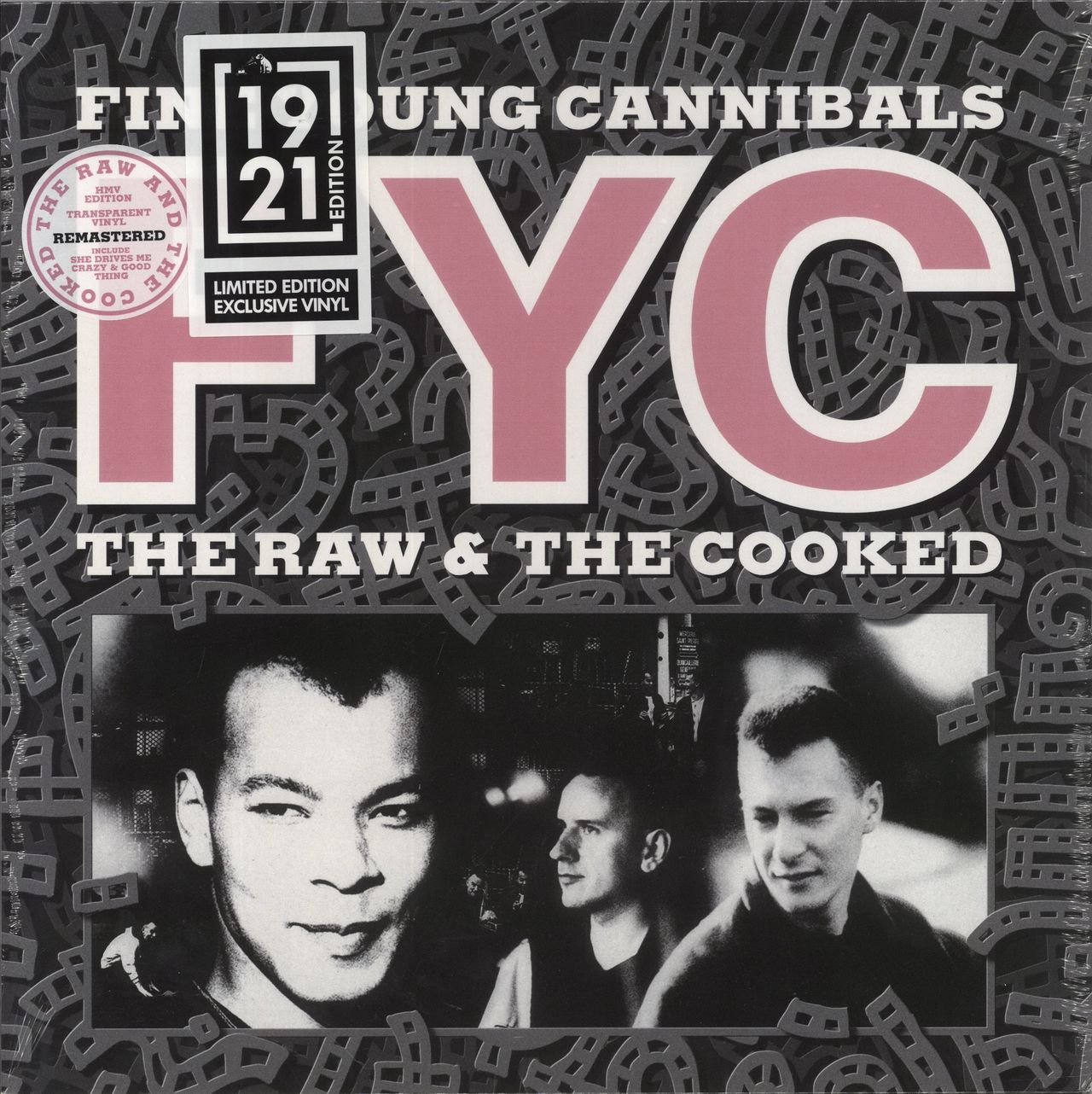 Fine Young Cannibals The Raw & The Cooked - Transparent Vinyl - Sealed UK Vinyl LP