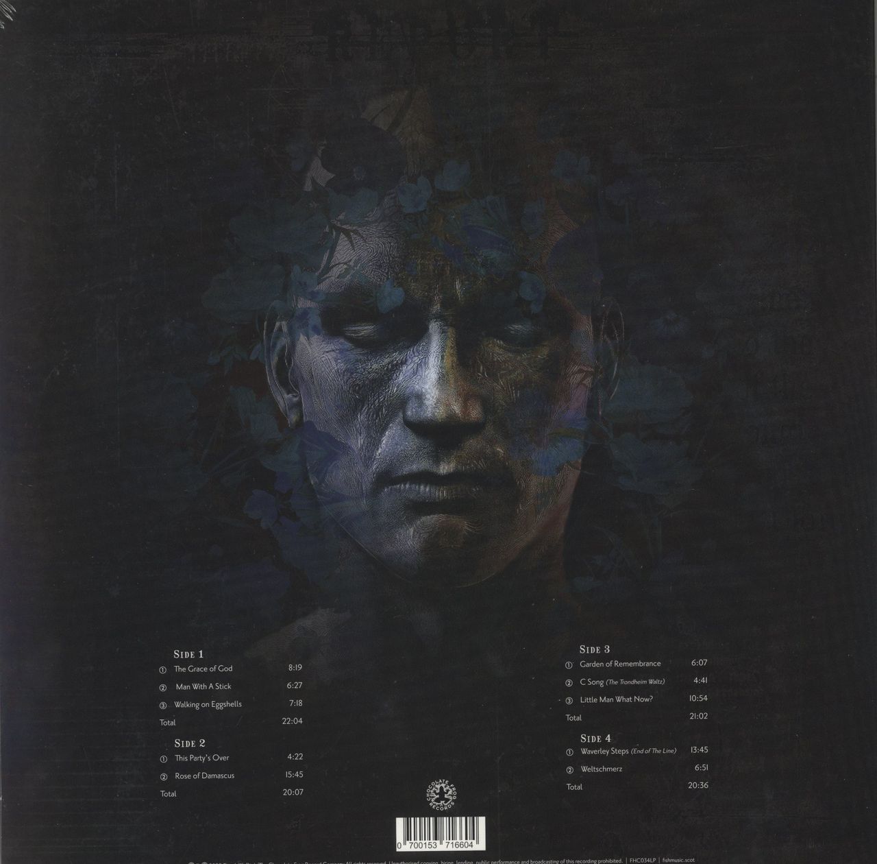 Fish Weltschmerz - Sealed UK 2-LP vinyl set