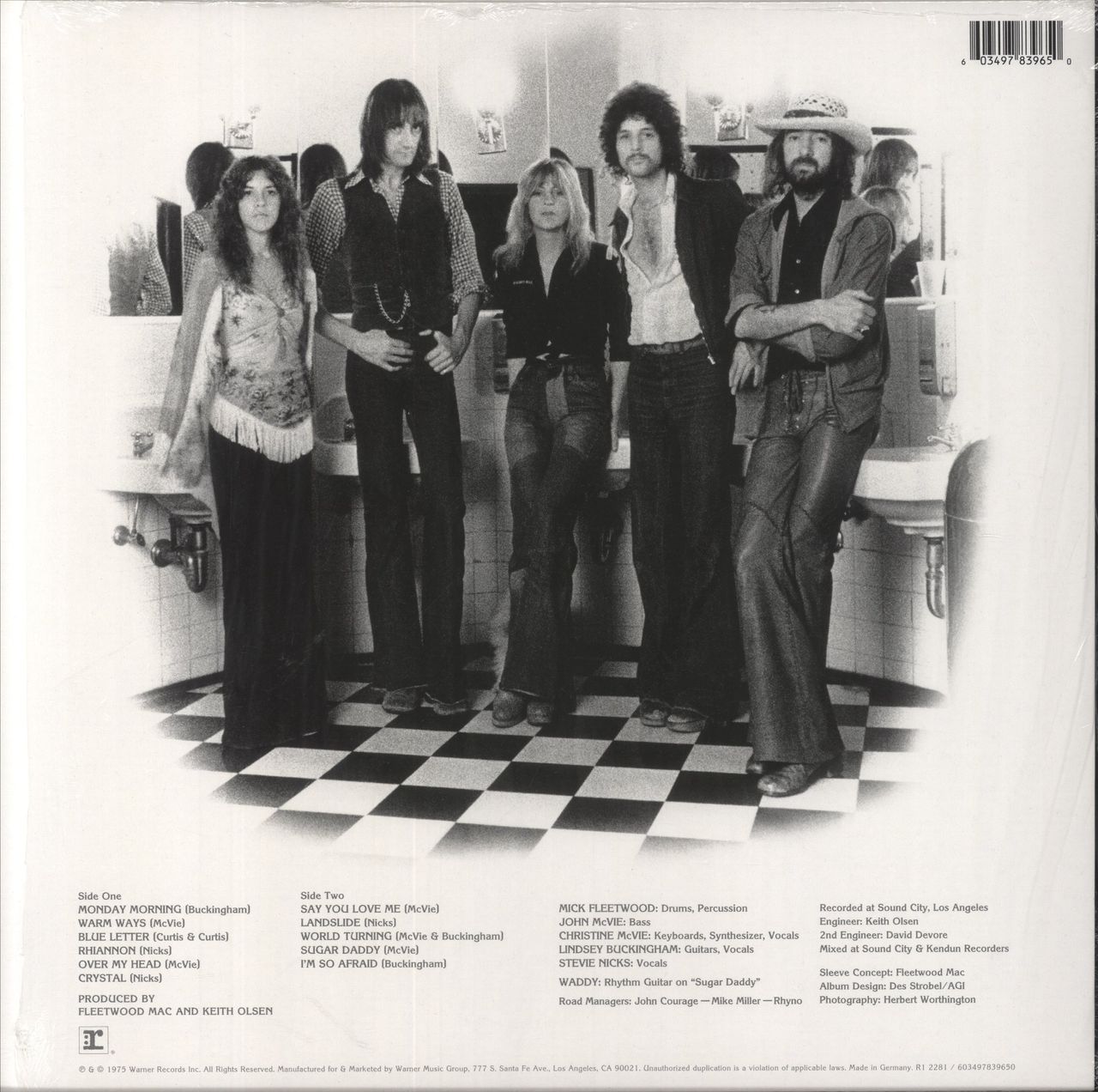 Fleetwood Mac Fleetwood Mac UK Vinyl LP