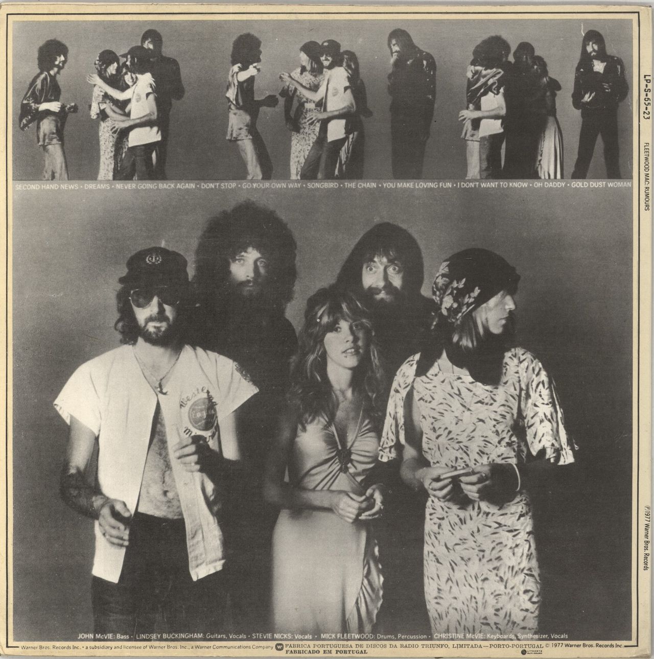 Fleetwood Mac Rumours Portugese Vinyl LP