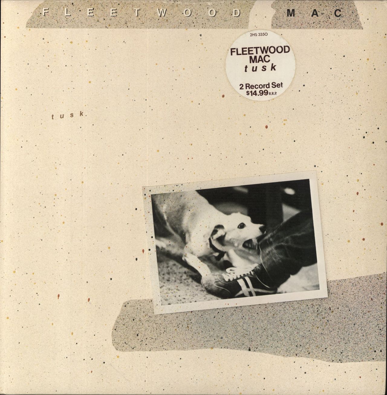 Fleetwood Mac Tusk - Title Hype Stickered Sleeve US 2-LP vinyl set