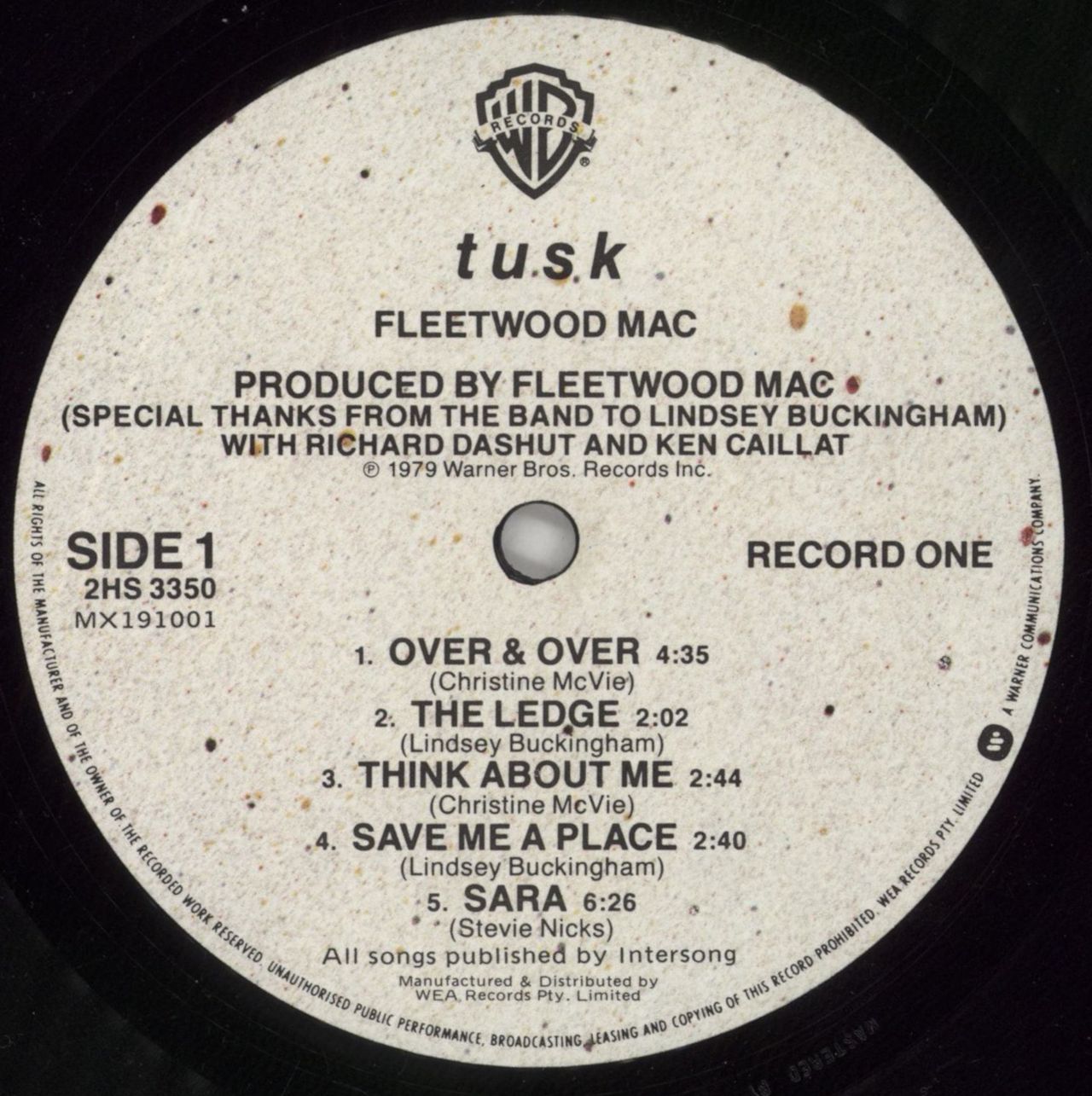 Fleetwood Mac Tusk - Title Hype Stickered Sleeve US 2-LP vinyl set