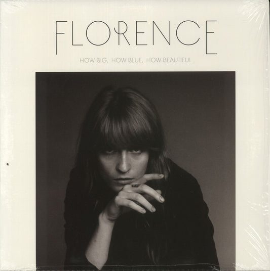 Florence + The Machine How Big, How Blue, How Beautiful + Numbered Print UK 2-LP vinyl set