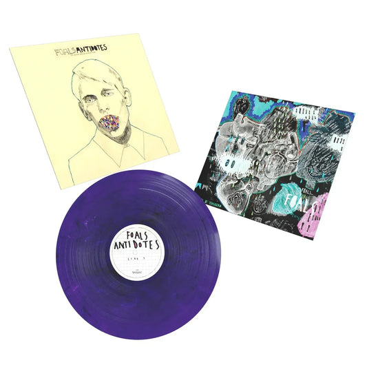 Foals - Antidotes - Purple Vinyl LP Record