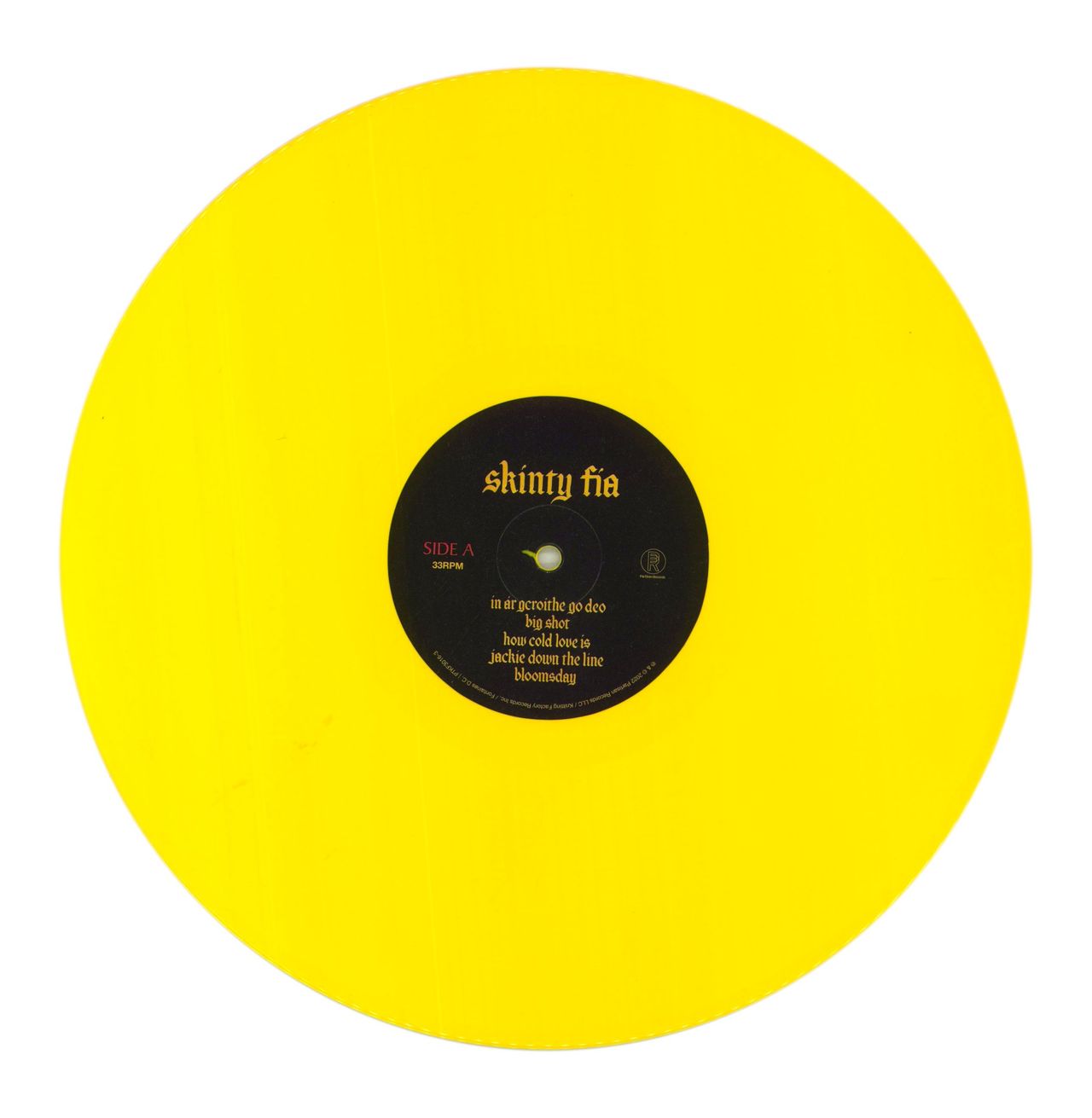 Fontaines D.C. Skinty Fia - Yellow Vinyl UK Vinyl LP