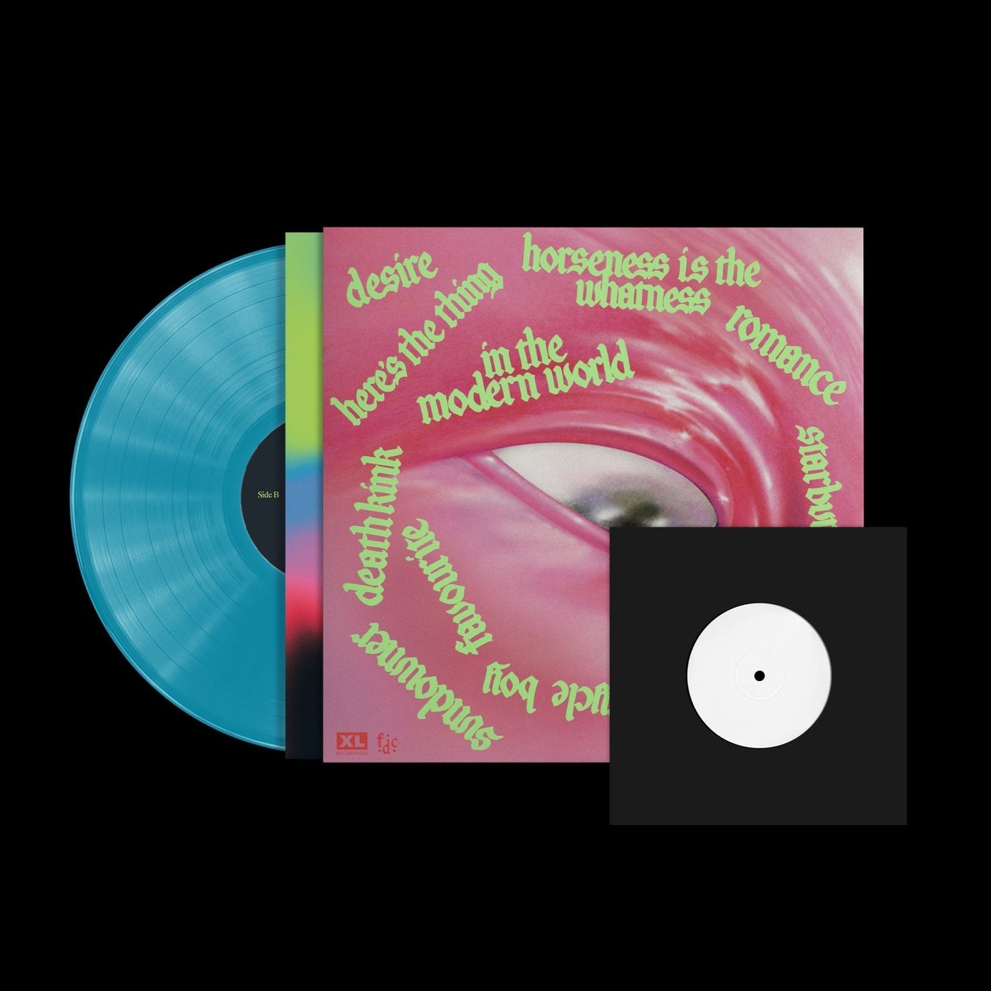 Fontaines D.C. - Romance - Turquoise Blue Bonus Edition Vinyl LP Record