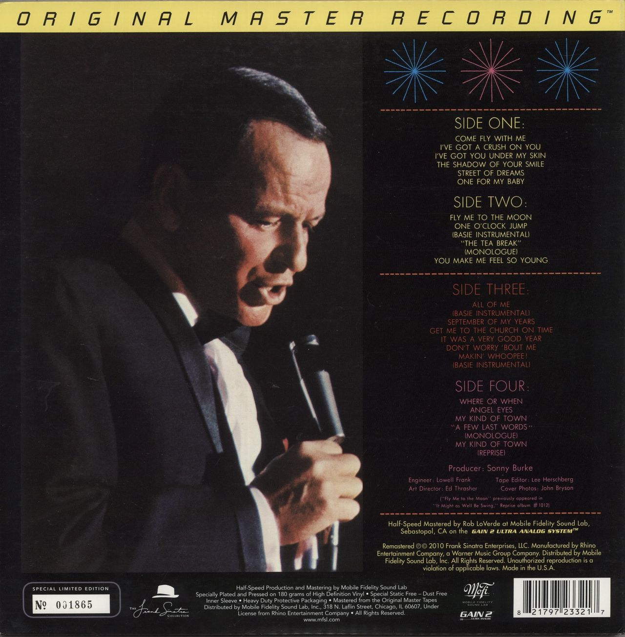 Frank Sinatra Sinatra At The Sands - 180gm Vinyl US 2-LP vinyl set
