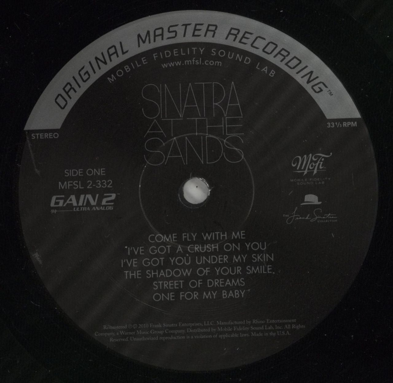 Frank Sinatra Sinatra At The Sands - 180gm Vinyl US 2-LP vinyl set