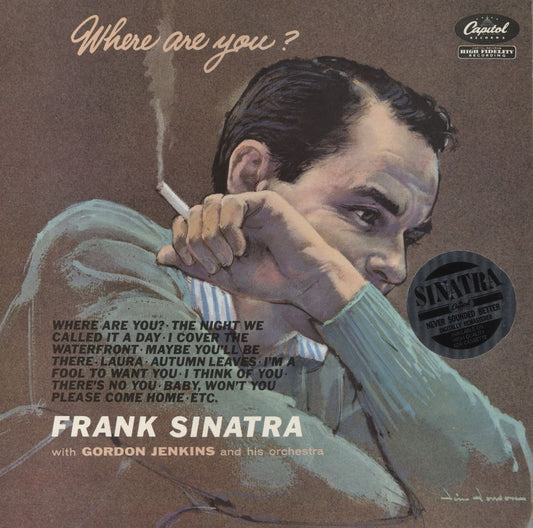 Frank Sinatra Where Are You? UK Vinyl LP