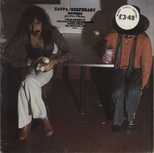 Frank Zappa Bongo Fury - Stickered Shrink US Vinyl LP