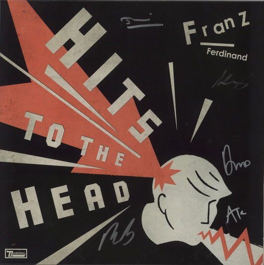 Franz Ferdinand Hits To The Head - Red Vinyl - Autographed UK 2-LP vinyl set
