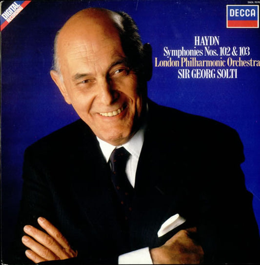Franz Joseph Haydn Symphony Nos. 102 & 103 UK Vinyl LP
