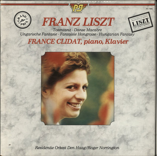 Franz Liszt Liszt: Totentanz - Danse Macabre / Ungarische Frantasie - Fantaisie Hongroise - Hungarian Fantasy Dutch Vinyl LP