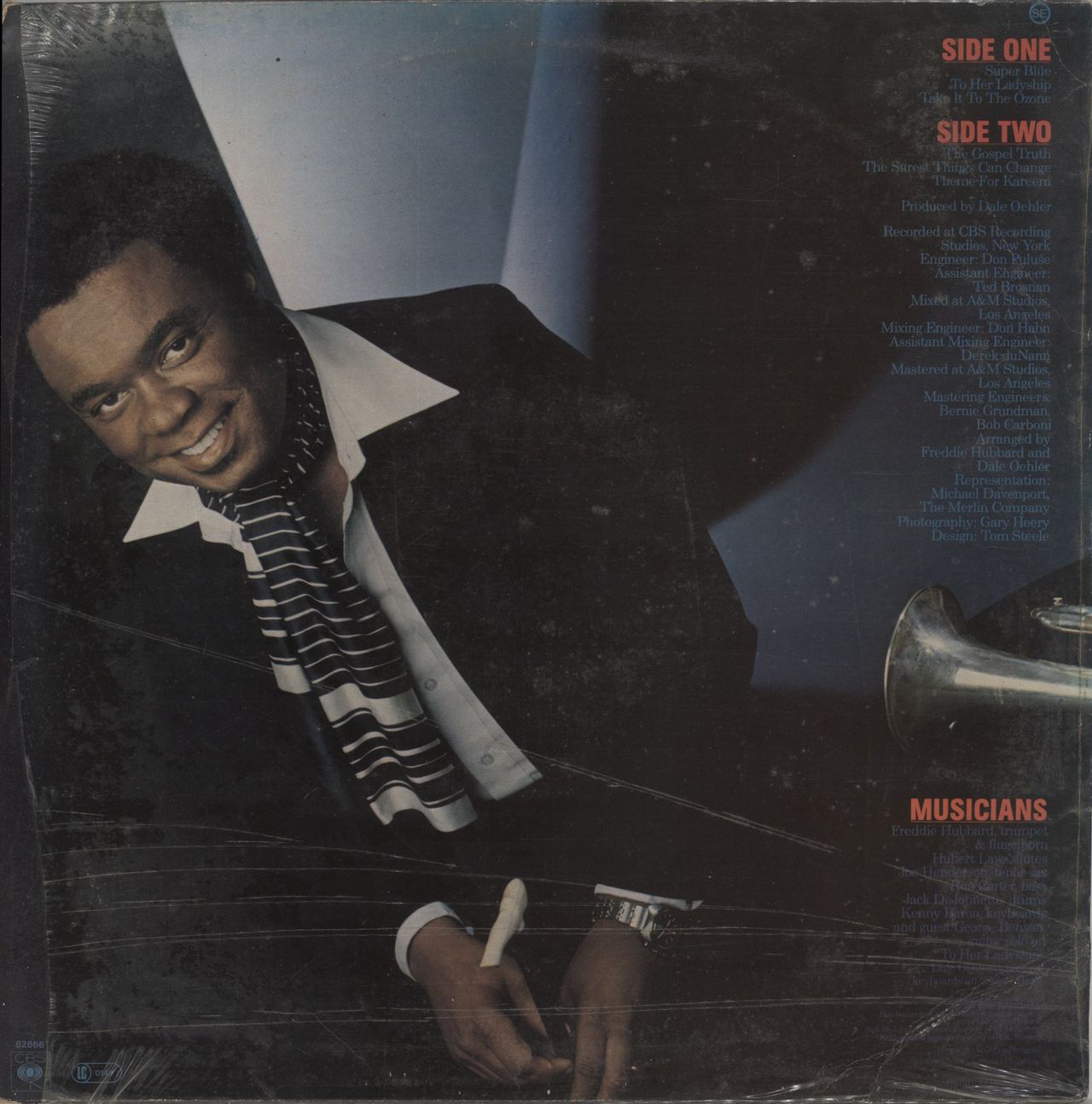 Freddie Hubbard Super Blue UK Vinyl LP