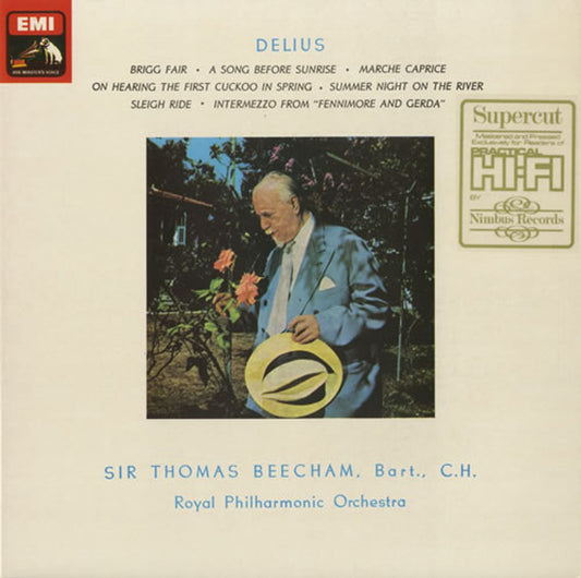Frederick Delius Delius - Nimbus Supercut UK Vinyl LP
