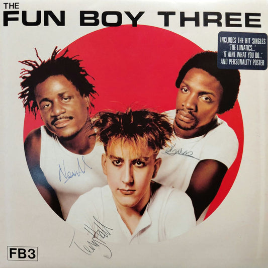 Fun Boy Three FB3 - Autographed UK Vinyl LP